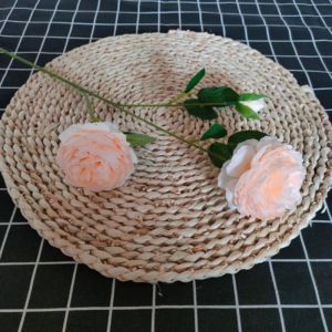 Artificial Rose Garden Decoration 3 Head Peony Wedding Home Diy Decoration Artificial Flower Peony