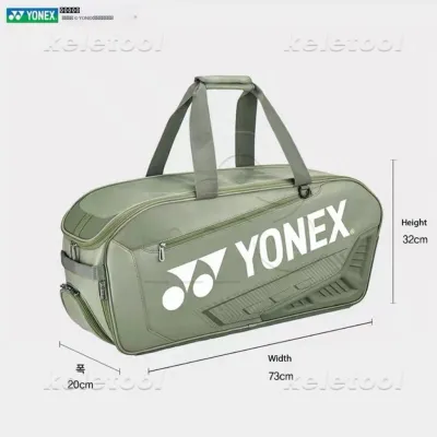 Yonex Badminton Bag Racket Backpack Waterproof Wear-Resistant Backpack Badminton Bag Strap Independent Shoe Warehouse