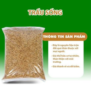 Vỏ trấu tươi sống 5dm3 khoảng 600gr lót ổ gà trồng rau trộn đất trồng hoa hồng| Minh Hân Garden