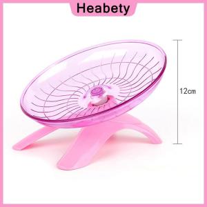 Heabety Pet Hamster Flying Saucer Exercise Squirrel Wheel Hamster Mouse Running Disc