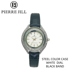 PIERRE JILL 1794 JAM TANGAN FASHION ELEGANT WANITA STAINLESS STEEL STRAP 3ATM WATER RESISTANT 100% ORIGINAL