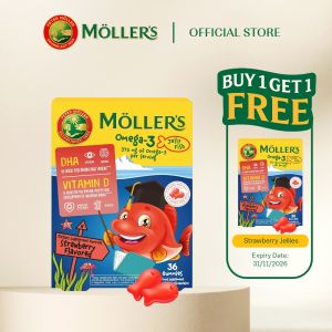 Moller’s ® | Omega 3 Jellies for Children | 36 Jellies
