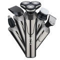 May cao râu cao cấp RQ-676 Shaver, Máy Cạo Râu Nam Đa Năng 5in1, Máy Cạo Râu Mini Kiêm Tỉa Lông Mũi Cao Cấp, 3 Lưỡi Dao Kép, Công Nghệ Chống Nước IPX7. 