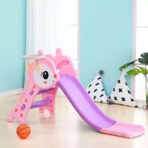 Mainan Seluncuran Prosotan Anak Gratis Paking Buble Wrab Perosotan Anak Gratis Ring Basket Dan Bola