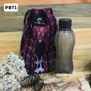 Pouch Botol Tenun Model Serut Serbaguna