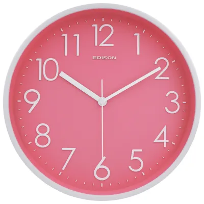Jam Dinding Edison Sweep ES EQ 290 T5 Timbul Diameter 290mm 29cm
