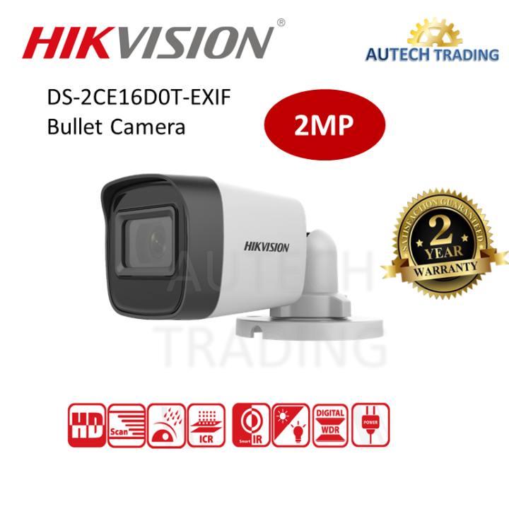 HIKVISION NEW MODEL 2MP DS2CE16D0TEXIF HD 1080p Bullet Camera Analog