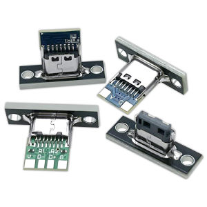 [COD] 1pcs Type-C Female Connector Jack Charging Port USB 3.1 Type C Socket With Fixing Plate