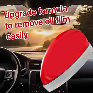 [Scrape Easy Remove Stubborn Oil Firm] Auto Glass Bright Mouse Coating Plating Oil Film Foam Cleaner Deposit Film Shellac No Glass Damage Rejection Rattles