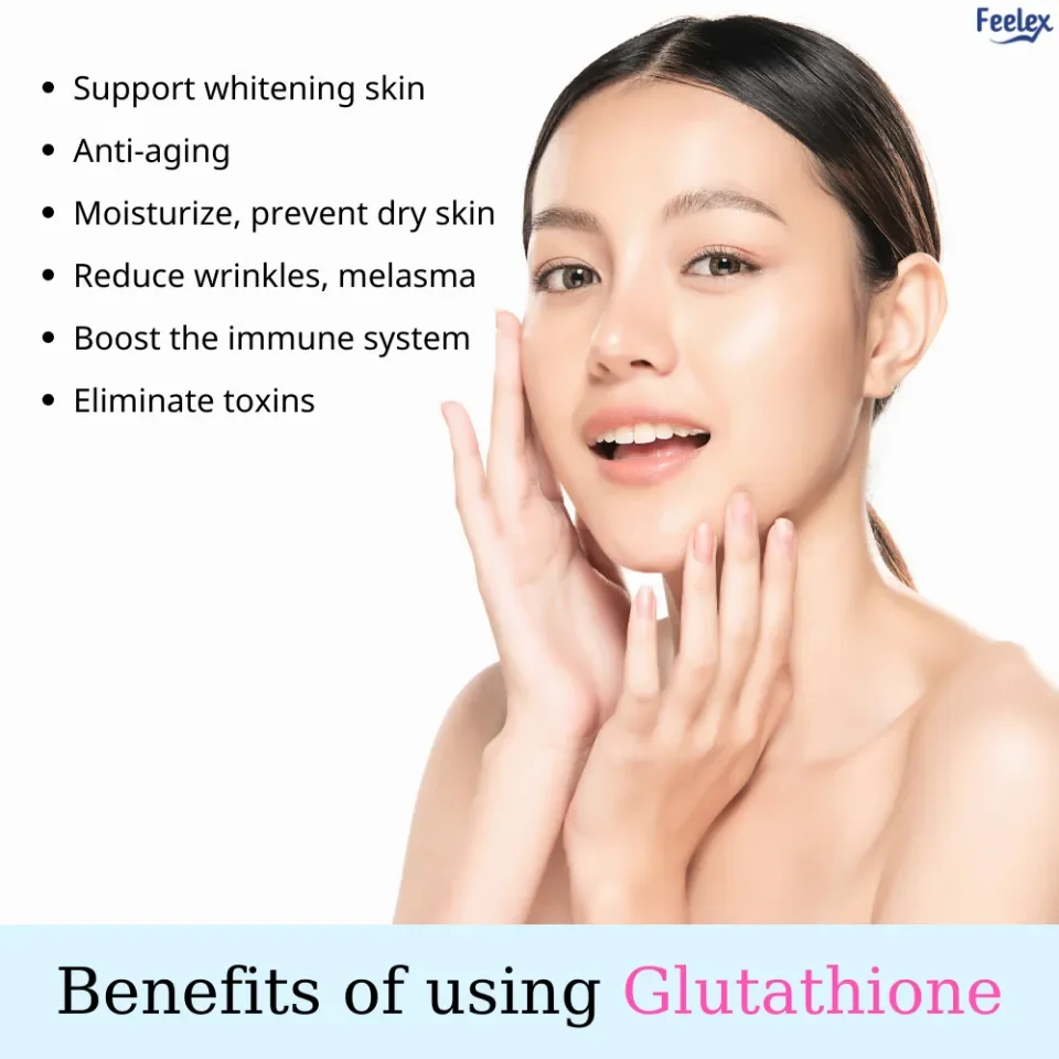 VITAMIN Glutathione oral tablet supports skin lightening helps