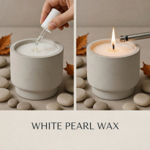 Pearl Wax Candle