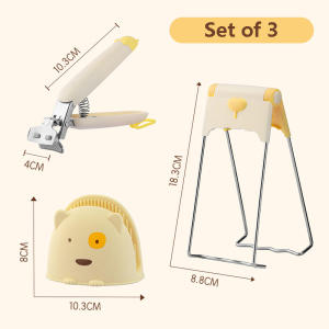 Hot Plate Gripper Stainless Steel Bowl Clip Hot Plate Retriever Tongs Anti-scalding Hot Pot Gripper Oven Mitt Heat Resistant Gloves