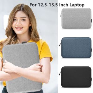 SDAYG Lightweight Laptop Sleeve Bag Wear resistant Shockproof Computer Handbag Portable Solid Color Computer Storage Bag Office