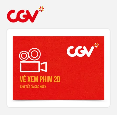 Vé xem phim 2D CGV các ngày trong tuần (thứ 2 ~ CN)