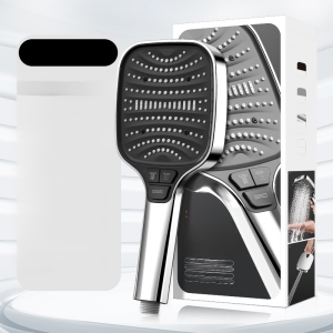 Pressurized waterfall Shower Head Eight speed adjustment Spray head household bathroom shower head