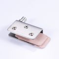 2pcs Engsel Kaca Jepit Stainless Steel M / Pivot Pintu Kaca. 