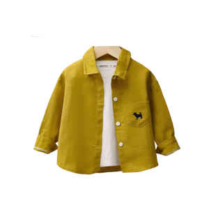 【พร้อมส่งจากกรุงเทพ】🚀เสื้อแขนยาวเด็ก ผ้าฝ้าย สีเรียบ สวมใส่สบาย ระบายอากาศดี 3-8 ปี