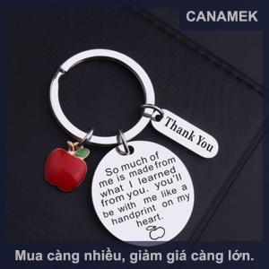 【CANAMEK】 Cảm ơn bạn món quà cho giáo viên giảng dạy trợ lý giáo viên mẫu giáo Keyring
