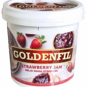 Goldenfil Strawberry Jam 1 kg Selai Stroberi