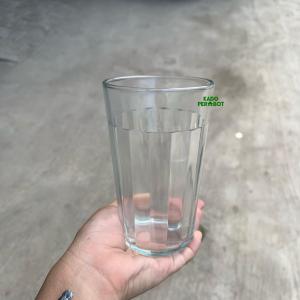 Gelas es polos gelombang- gelas es doger - gelas es cincau