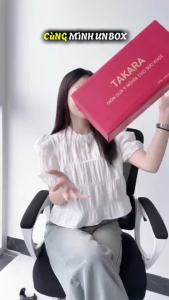 [Tặng kèm củ sạc] Máy massage cầm tay máy mát xa 16 đầu Takara massage toàn thân giúp giảm nhức mỏi cơ