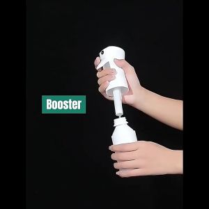 High-Pressure Continuous Spray Bottle Clear White Refillable Sprayer 200/300/500ml for Beauty/Gardening/Home Use