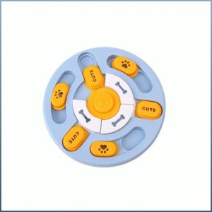 Pet Bowl Feeder Anti-choking Training Bowl Smooth and Rounded Slow Food Funny Toys