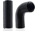 Lower Duct Repair Hose For SHARK NV680 NV680UK NV680UKT NV681 NV681UK NV681UKT NV800 NV801 HV300 HV320 HV322 Vacuum Cleaner Head, 1 Pack, BK. 
