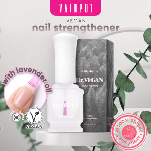 [Vainpot-SG] WithShyan Dr. VEGAN Nail Strengthener - Enhanced Care for Damaged Nails - 15ml