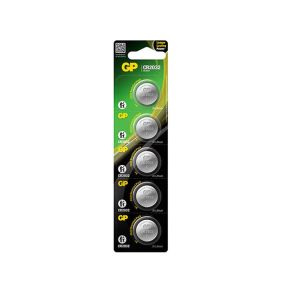 GP Lithium Coin CR2032 Cell Batteries (Card of 5)
