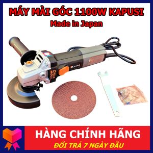 Máy mài góc Kapusi Nhật Bản công suất 1100W chuyên dụng cho thợ