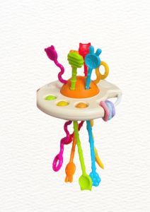 Baby Toys Duck Pull String Toy Mainan Baby 6 Bulan Mainan Baby Montessori Sensory Toys for Kids Baby Rattle