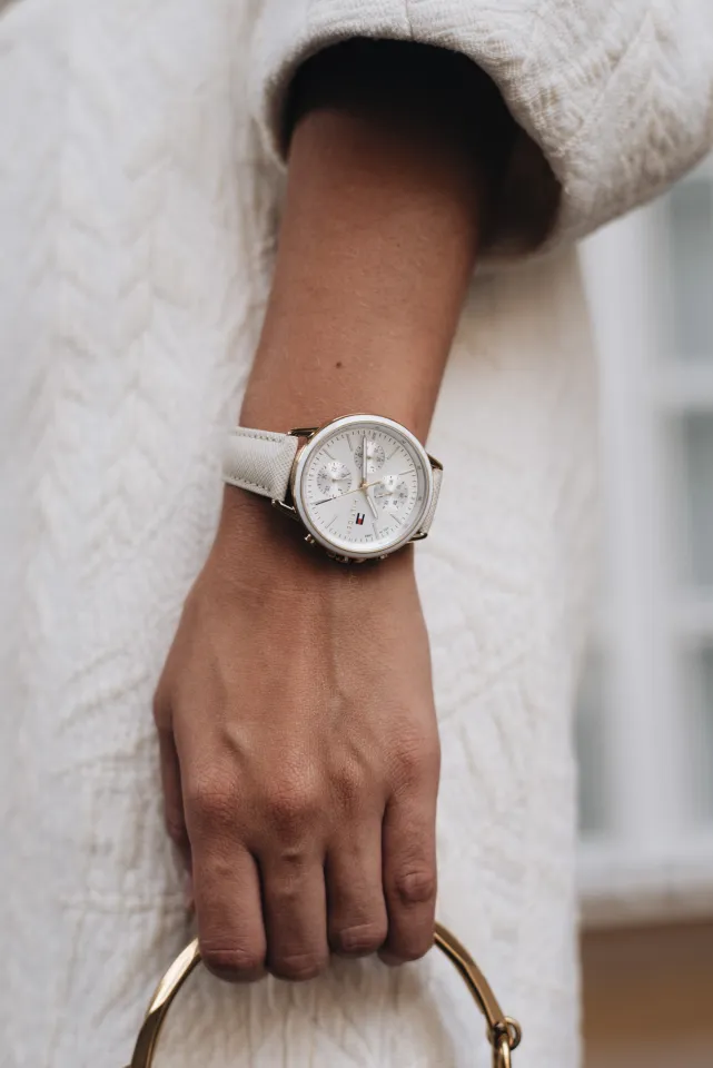 Official Warranty] Tommy Hilfiger 1781790 Womens Carly Textured - Main Image