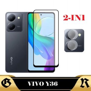 PROMO Paket 2in1 Tempered Glass Layar VIVO Y36 2023 Bonus Tg Camera