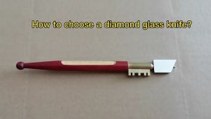 Professional Sharp Tiling Ceramic Marble Mirror Cutting Diamond Tip Glass Cutter Tools Diamond Glass Cutter Thick Glass Tile Floor Tile Cutting Knife Household Multifunctional Roller Type Tungsten Steel Hand Knife