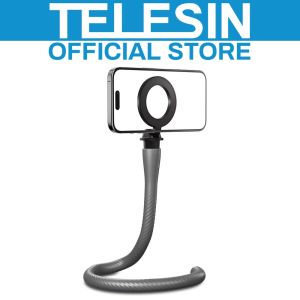 TELESIN Magnetic Flexible Selfie Stick Phone Holder Mount Stand