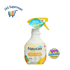 Natucair Fabric & Linen Spray Sparkling Yellow 400mL – Fresh & Long-Lasting Scent
