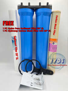 2/3/4 Stage 20 inch Deep Well Water Filter housing Complete Set with Free Filter20x2.75 inch