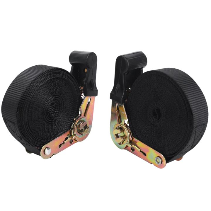 2 Pack 20 FT Ratchet Tie Downs Straps 6M X25mm Endless Ratchet Strap ...