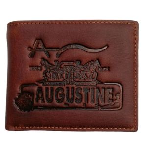 Dompet Kulit Sapi + Box Dompet Pria Classic Dompet Lipat Dompet 3 Dimensi Dompet Kartu