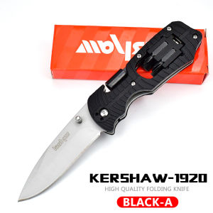 supknife มีดมัลติทูล kershaw1920เครื่องมือใช้งานสารพัดEDC เป็นไขควงปากแบนและสีแฉกในตัว เปิดขวด multi-function มีดพับไขควงครัวเรือน