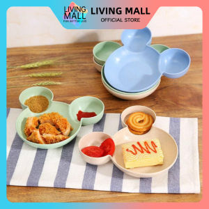 Piring Makan Anak Bentuk Mickey / Mangkok Makan Anak Karakter