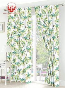 Curtain 1 Piece (ONLY) Semi Cotton-Size:100x180cm❤