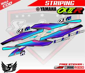 STRIPING VARIASI YAMAHA ALFA - ORI STYLE / STICKER LIST VARIASI YAMAHA MOTOR ALFA