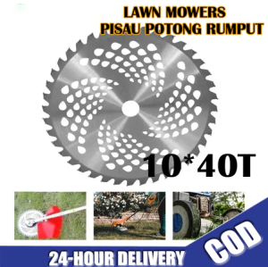 10 Inch*40T Mata Pisau Mesin Potong Rumput Baja Circle Potong Rumput Pisau Bulat 40T Grass Cutting Blade