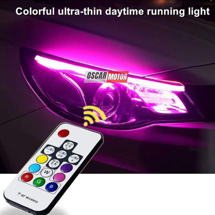 Lampu%20Alis%20LED%20DRL%20Slim%20RGB%20Remot%20Sen%20Runing%2030cm%2060cm%2012%20Volt%20harga%201set%20-%20Image%205