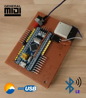[BLE]-Modul MIDI Controller Angelet XTS-690 Koneksi USB dan Bluetooth LE