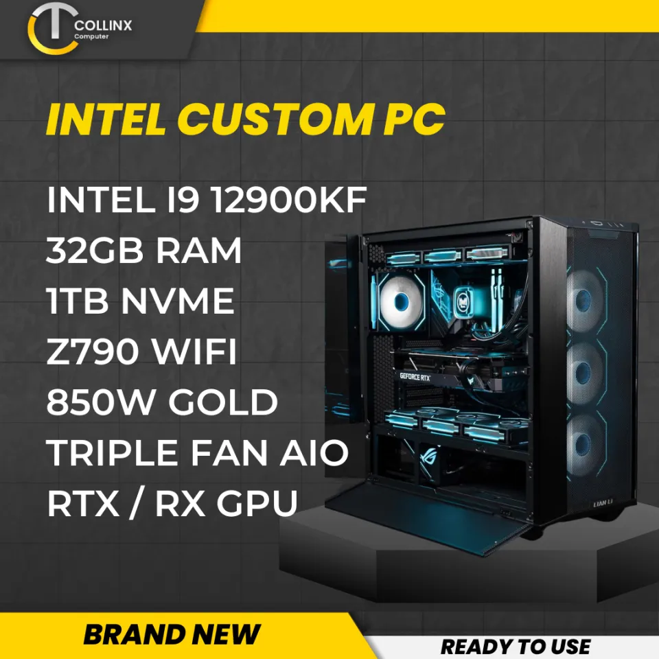 GAMING PC BUILD ZEUS INTEL CORE I9 12900KF 12TH GEN CPU