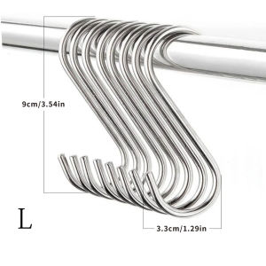 HCM Móc treo quần áo móc treo đồ inox thép không rỉ chữ S  LAIMY