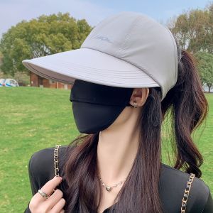 Topi Wanita Pelindung UV/Topi Terbaru Gaya Korea Import Anti Matahari / Topi Golf Olahraga Anti Uv Hat Sport Musim Panas Summer Hat Fashion Wanita